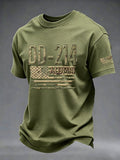 Men's Retro Print Short-Sleeve T-Shirt