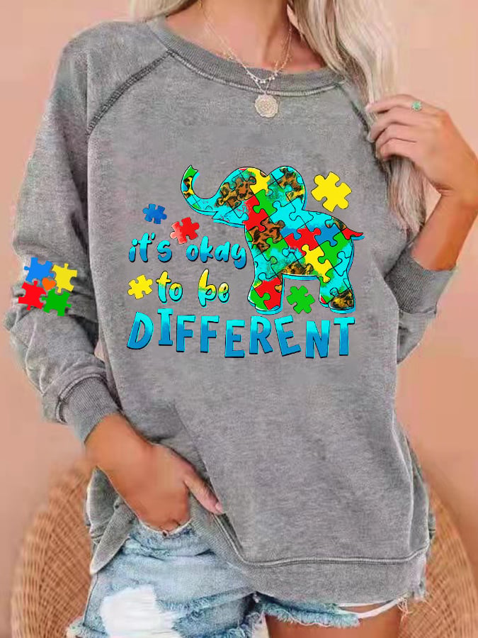 Women's It's Ok To Be Different Sweatshirt