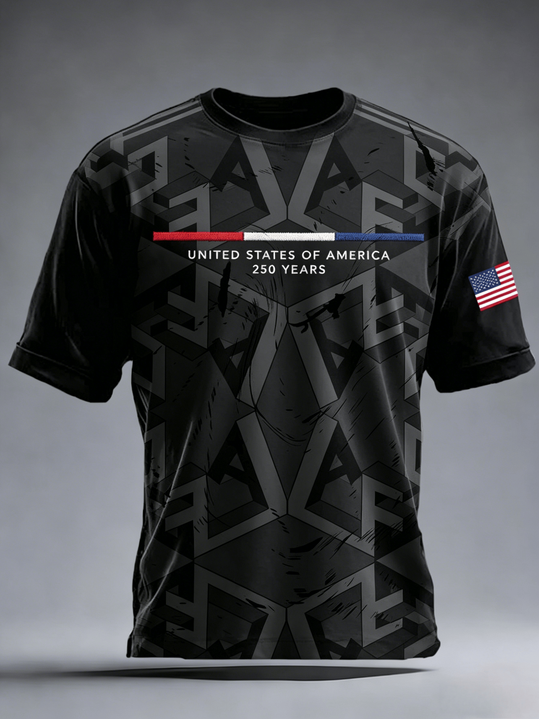 Men's USA 250th Anniversary Printed T-shirt
