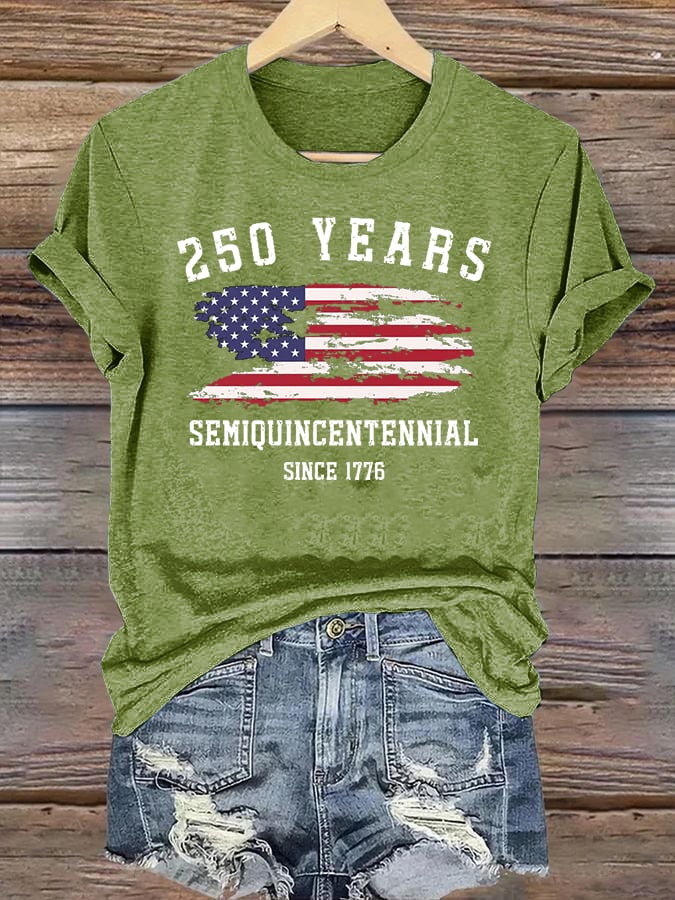 Women's  250 Years Semiquincentennial Since 1776 T-Shirt