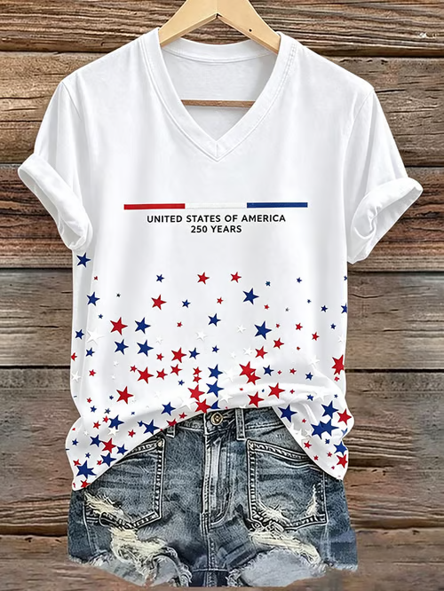 Women's 250th Anniversary Printed T-shirt