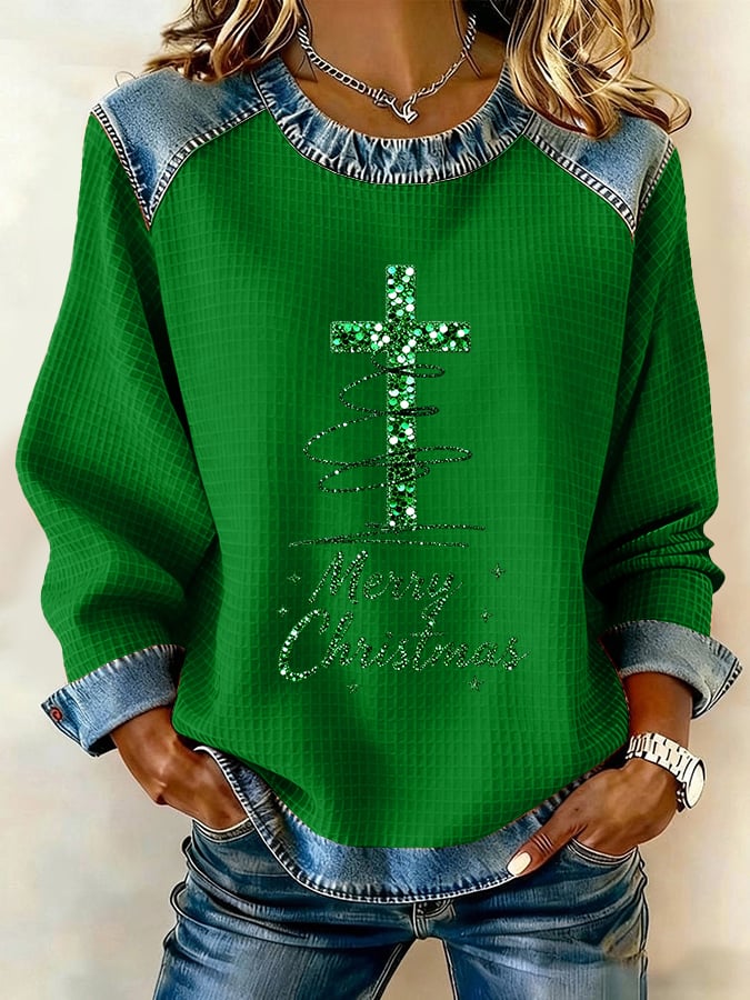 Women's Christmas Faith Casual Sweatshirt