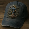 Retro Anchor Art Hat