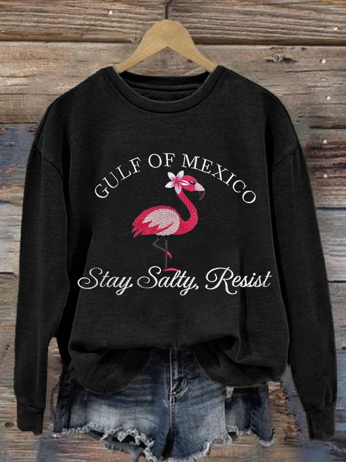 Women's Gulf Of Mexico Printed Sweatshirt