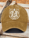 Retro Gulf Of Mexico Forever Sea Turtle Printed Baseball Cap