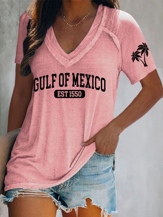 Women's Gulf Of Mexico Print T-Shirt
