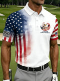Men's American 250th Anniversary Casual Short-Sleeve Polo Shirt