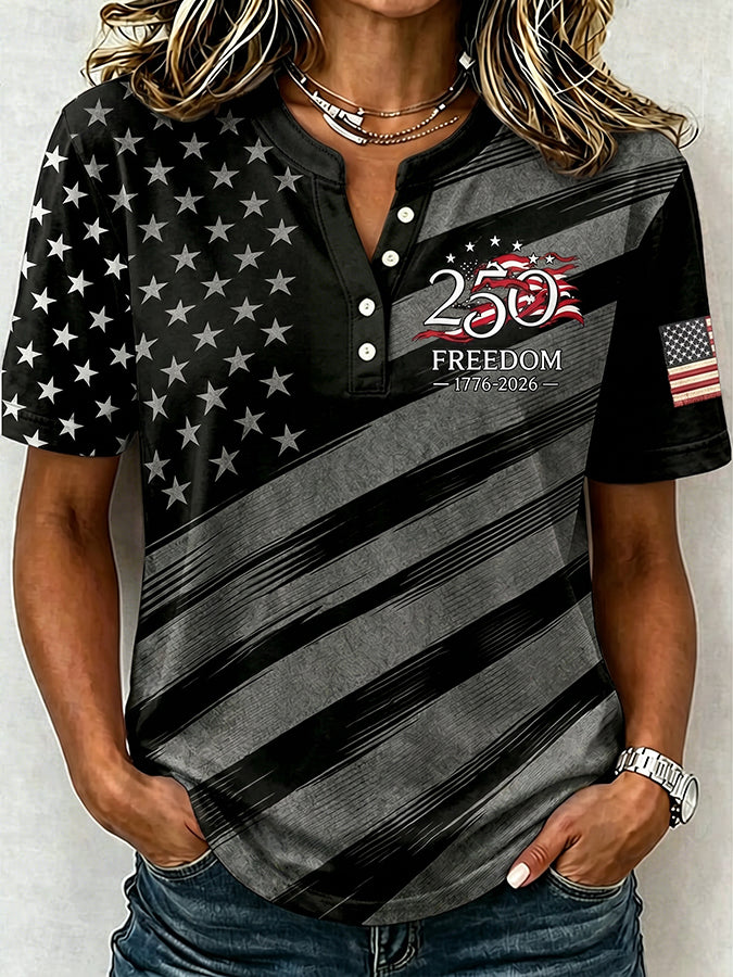 Women's 250th Anniversary Printed T-shirt