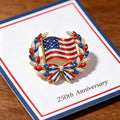 US 250th Anniversary Commemorative Brooch