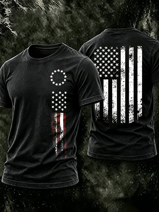 Men's USA 1776-2026 Freedom Printed  Shirt