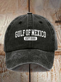 Gulf Of Mexico Printed Casual Baseball Cap