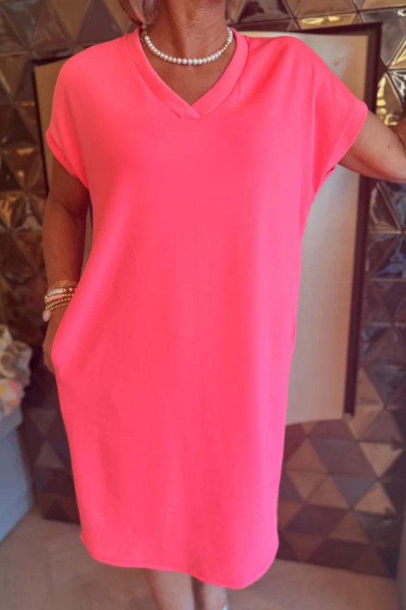 Simone Short-Sleeved Dress