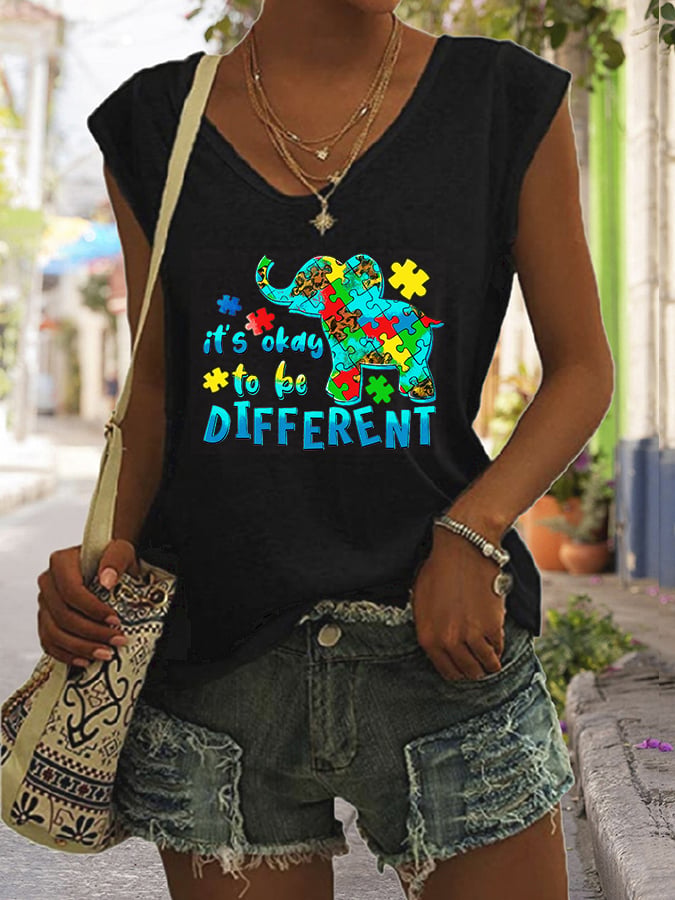 Women's  It's Ok To Be Different T-Shirt