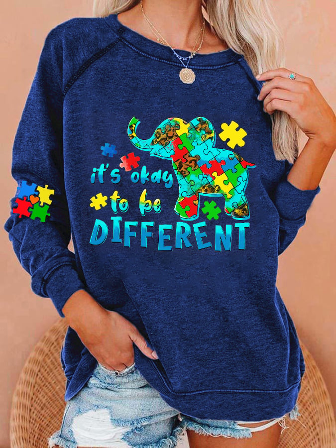 Women's It's Ok To Be Different Sweatshirt