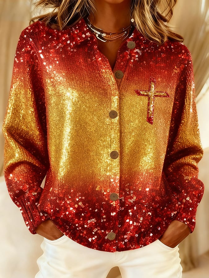 Women's Faith Art Print Top