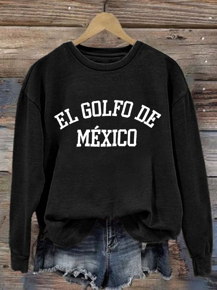 Women's Gulf Of Mexico Print Sweatshirt
