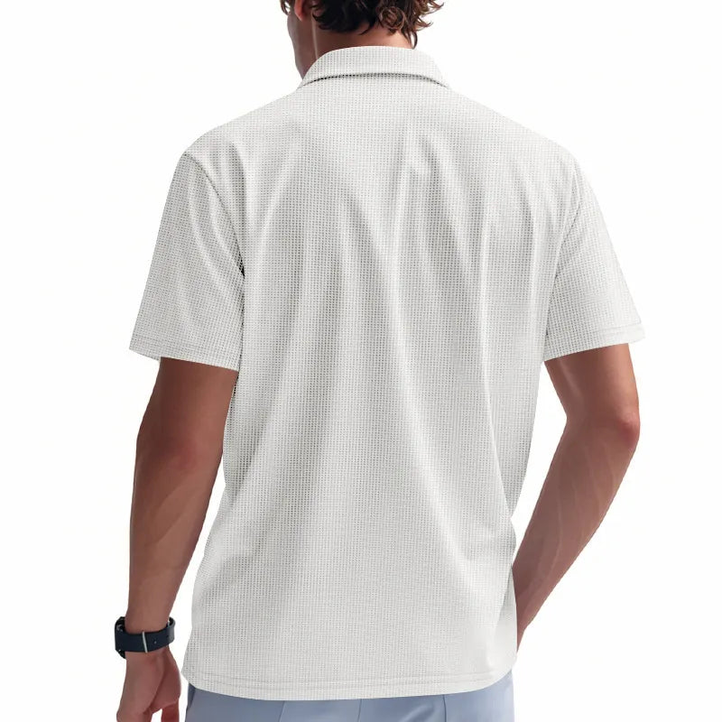 Men's Polo Tops Short Sleeve, V Neck Summer T Shirts