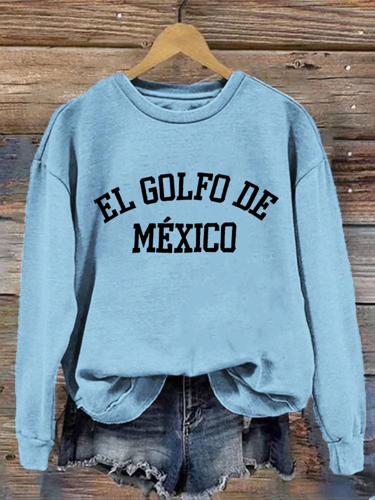 Women's Gulf Of Mexico Print Sweatshirt