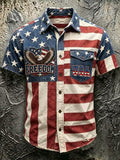 Men'S Short-Sleeve Shirt For The 250th Anniversary Of The United States