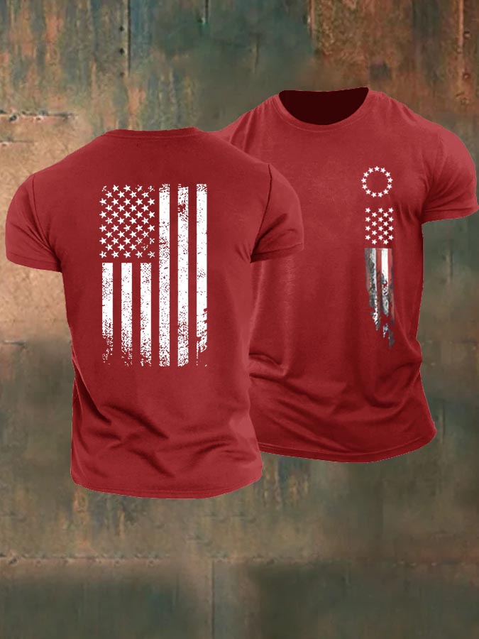 250th Anniversary Pattern 100% Cotton T-Shirt