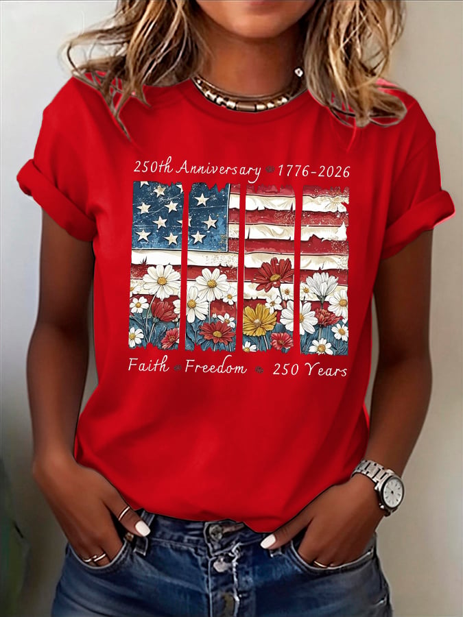 Women's  United States 250 Years  T-shirt