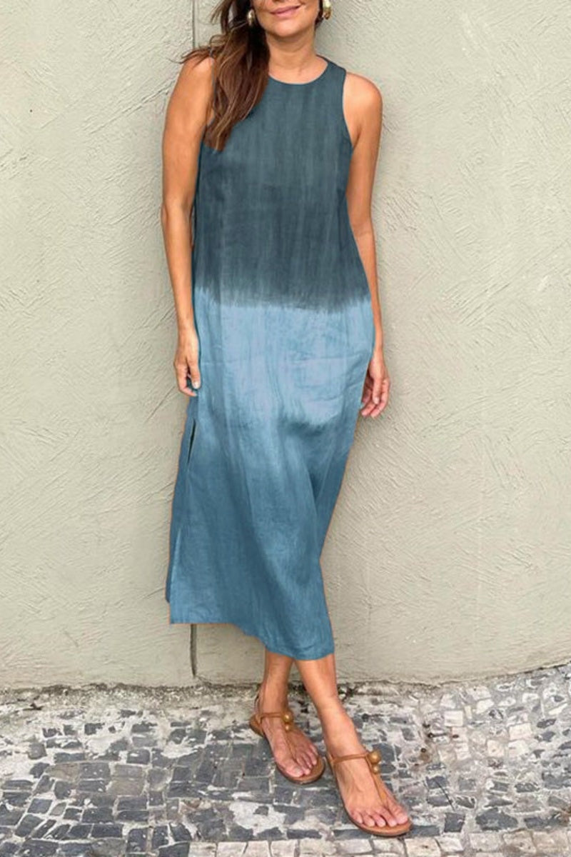 Nova Straight-cut Midi Dress