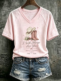 Women's Rip Dolly Parton Printed T-shirt