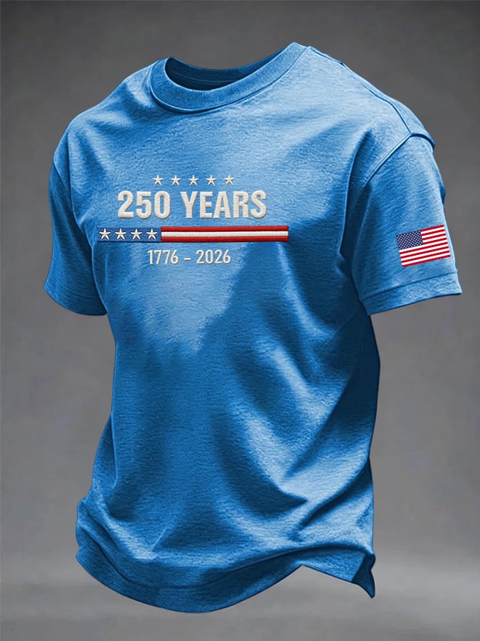 Men's 250th Anniversary Printed T-Shirt