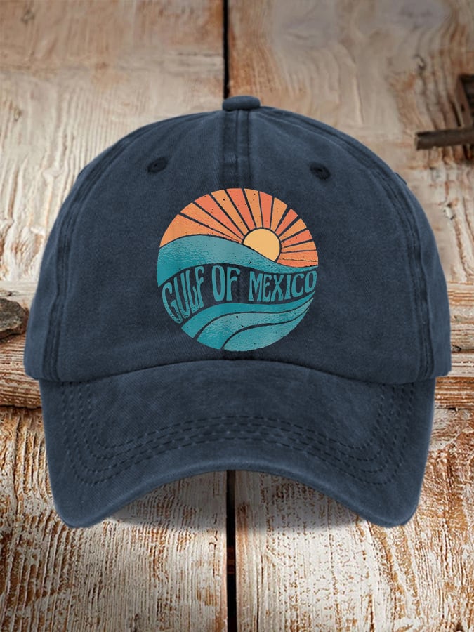 Unisex Gulf Of Mexico Print Hat
