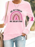 Women's Breast Cancer Awareness Sweatshirt