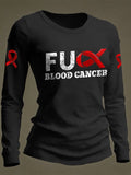 Women's Casual Print Long-Sleeve T-Shirt