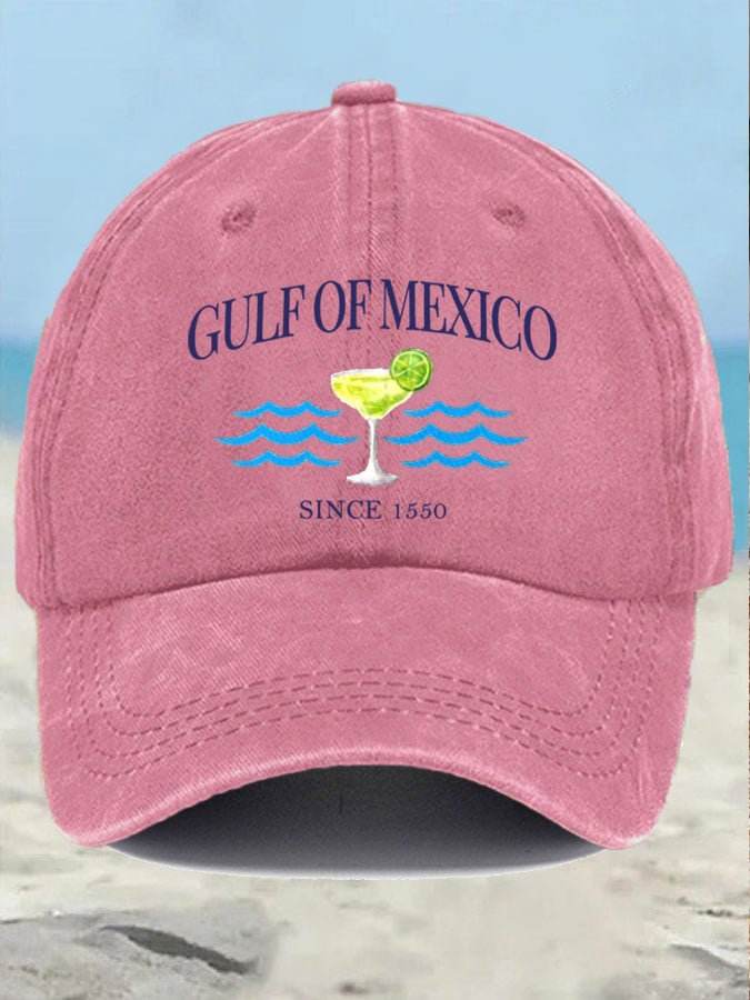 Unisex Gulf Of Mexico Print Hat