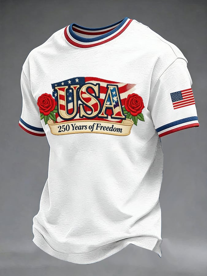 Men's 250th Anniversary Printed T-shirt
