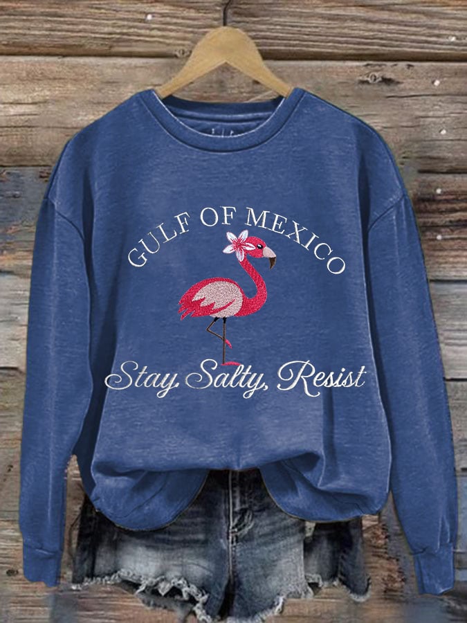 Women's Gulf Of Mexico Printed Sweatshirt