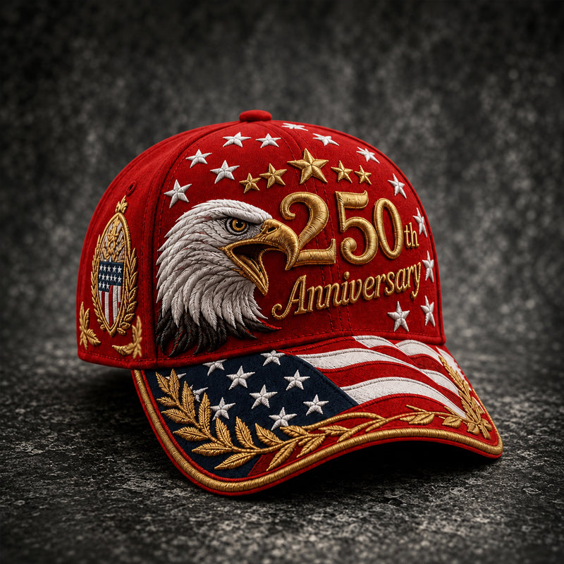 US 250th Anniversary Print Casual Cap