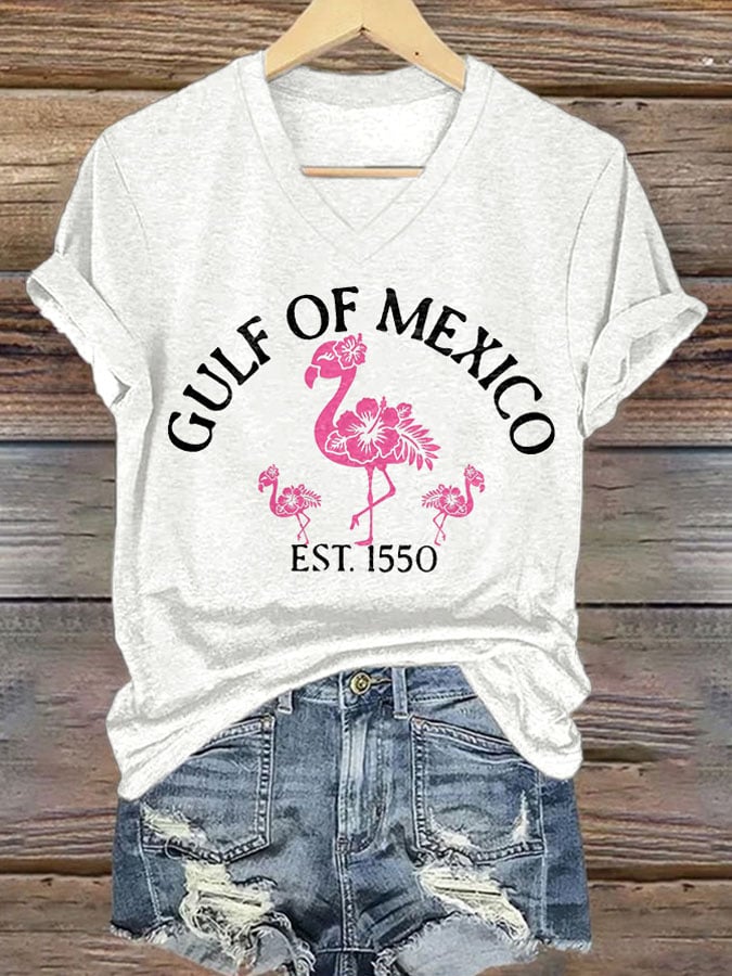 Women's Gulf Of Mexico Printed T-Shirt