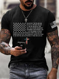 Men's Independence Day Print T-Shirt