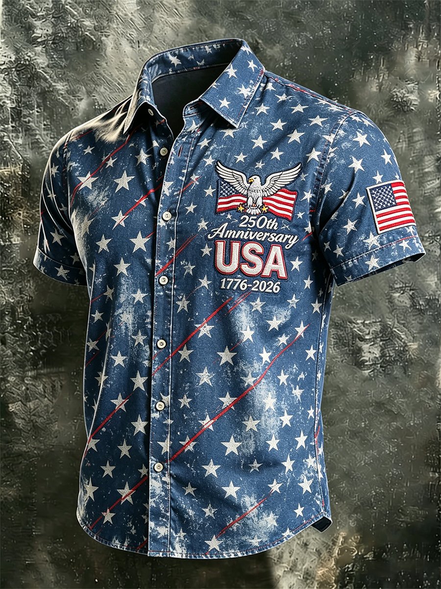 Men's U.S. 250th Anniversary Short-Sleeve Shirt