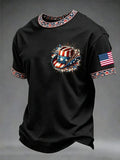 Men's 250th Anniversary Printed Casual T-Shirt