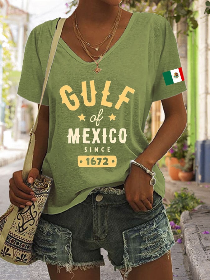 Women's  Gulf of Mexico Print T-Shirt
