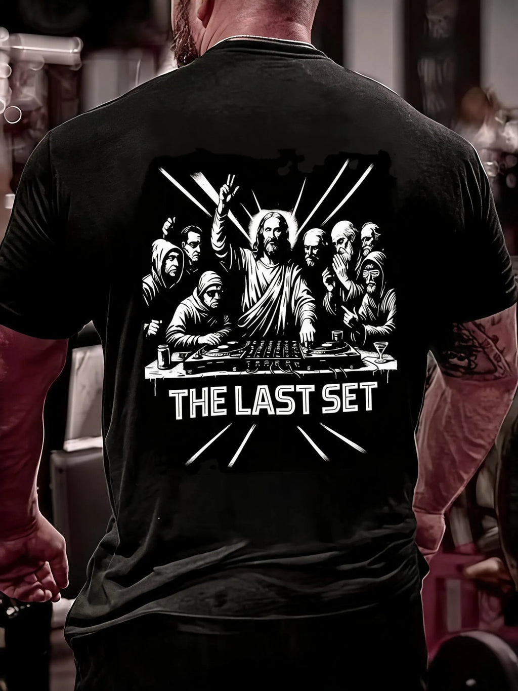 Men'S THE LAST SET Cotton T-Shirt