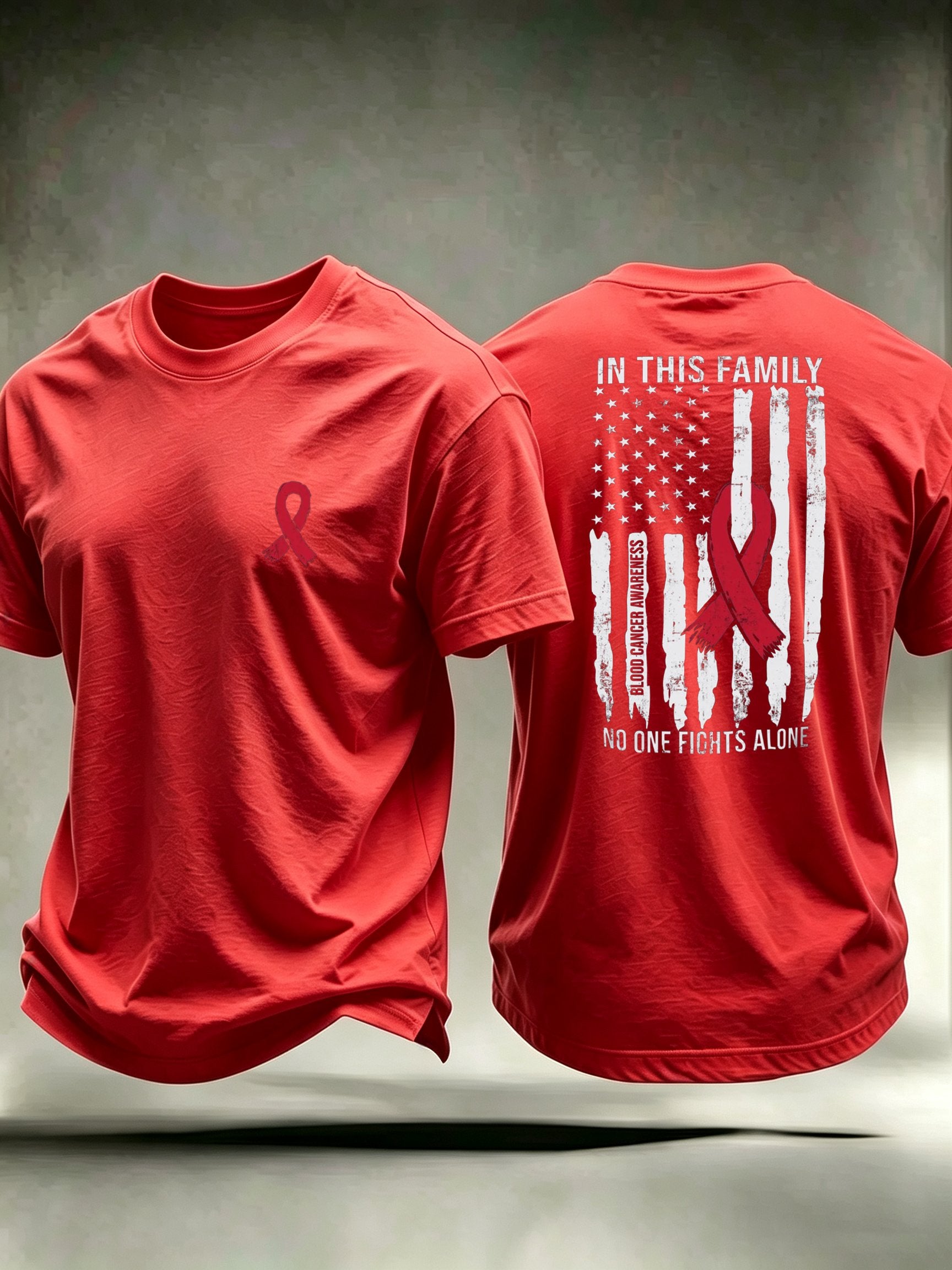 Men's Blood Cancer Awareness Short-Sleeve T-Shirt