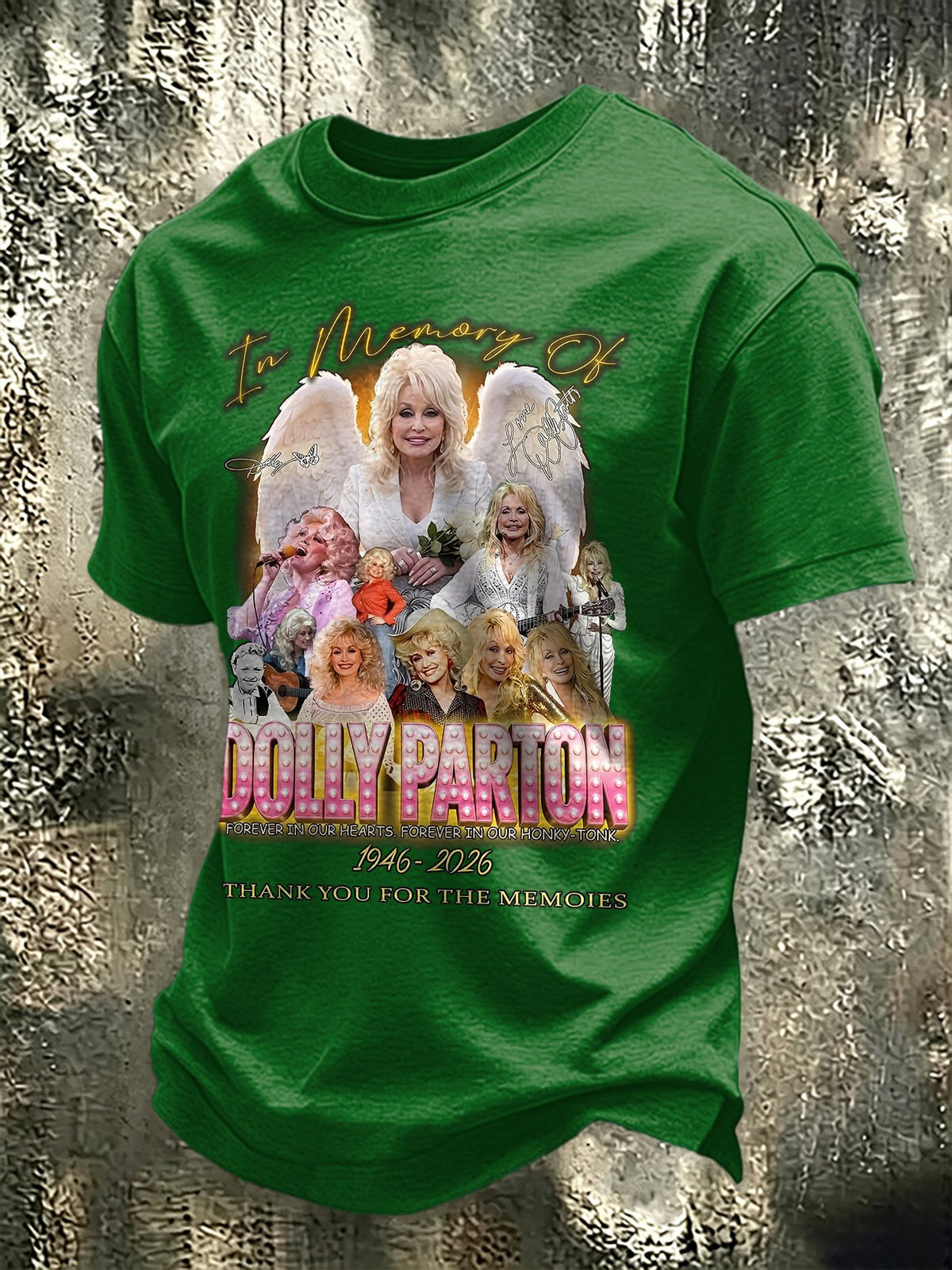Men's Retro Queen Of Country Print T-Shirt