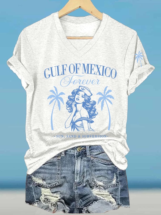 Women's Gulf Of Mexico Printed T-Shirt