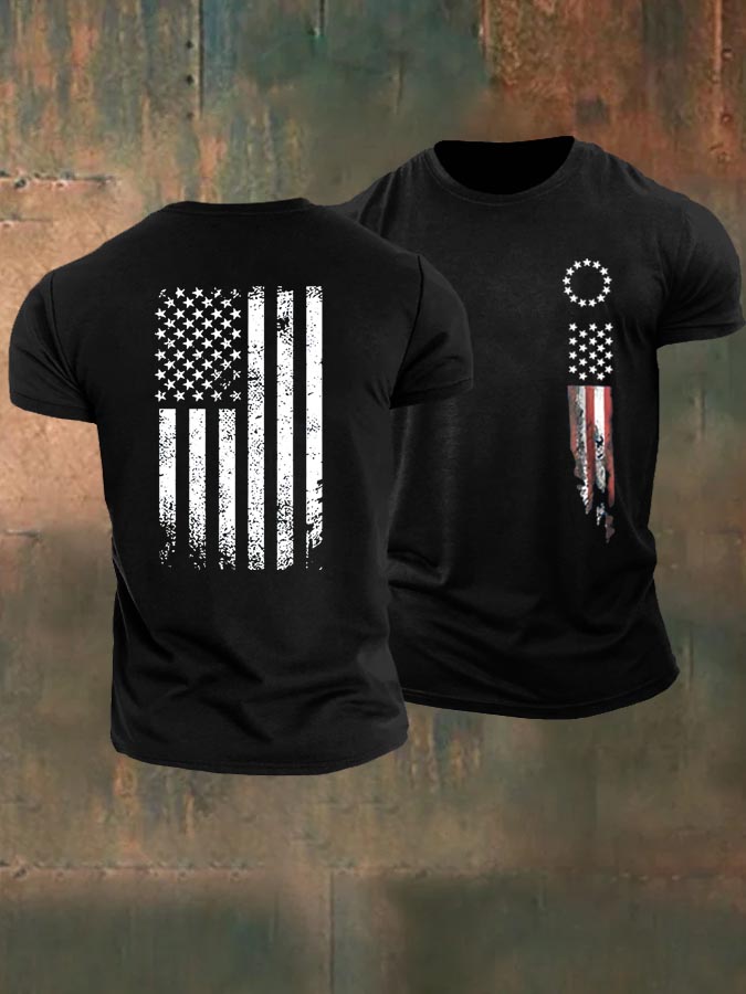 250th Anniversary Pattern 100% Cotton T-Shirt