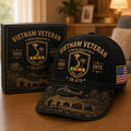 Vietnam Veteran Never Forgotten 1955–1975 Commemorative Cap 🇺🇸