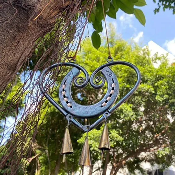 The Horseshoe Heart Wind Chime ❤🐎