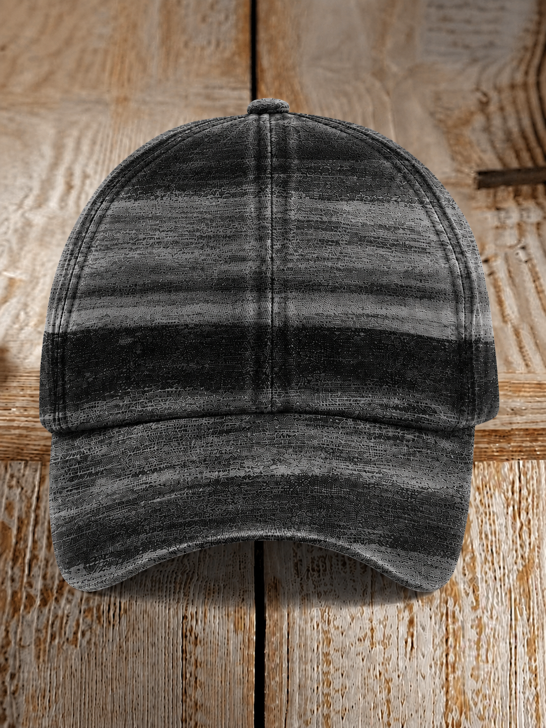 Unisex Pink Gradient Print Breast Cancer Awareness Support Hat