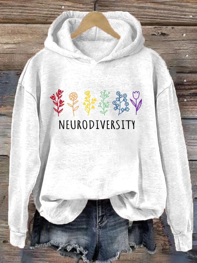 Women's Autism Awareness Neurodiversity  Hoodie