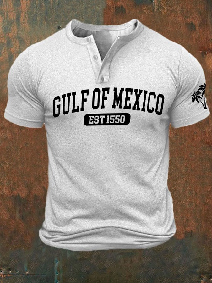 Men's Gulf Of Mexico Print T-Shirt